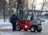 Дизельный автопогрузчик с минимальным пробегом / Москва
