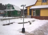 Фонари на солнечной энергии / Дубна